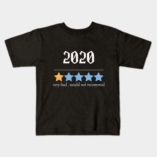 2020 one star sucks year Kids T-Shirt